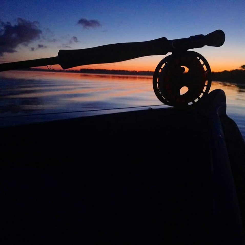 sunset trout rod